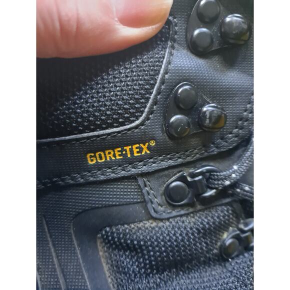 Timberland Gore-Tex Black Work Boots Size 10M Men - Picture 5 of 12